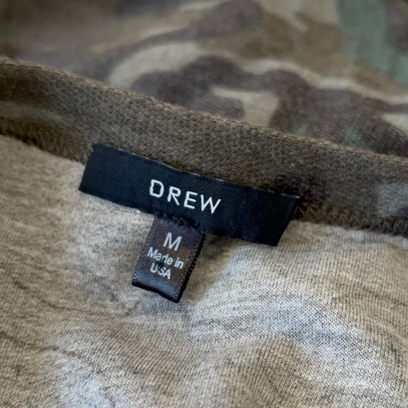 DREW, Womens, Twist Tie, Front, Camouflage, Top. - Picture 4 of 10